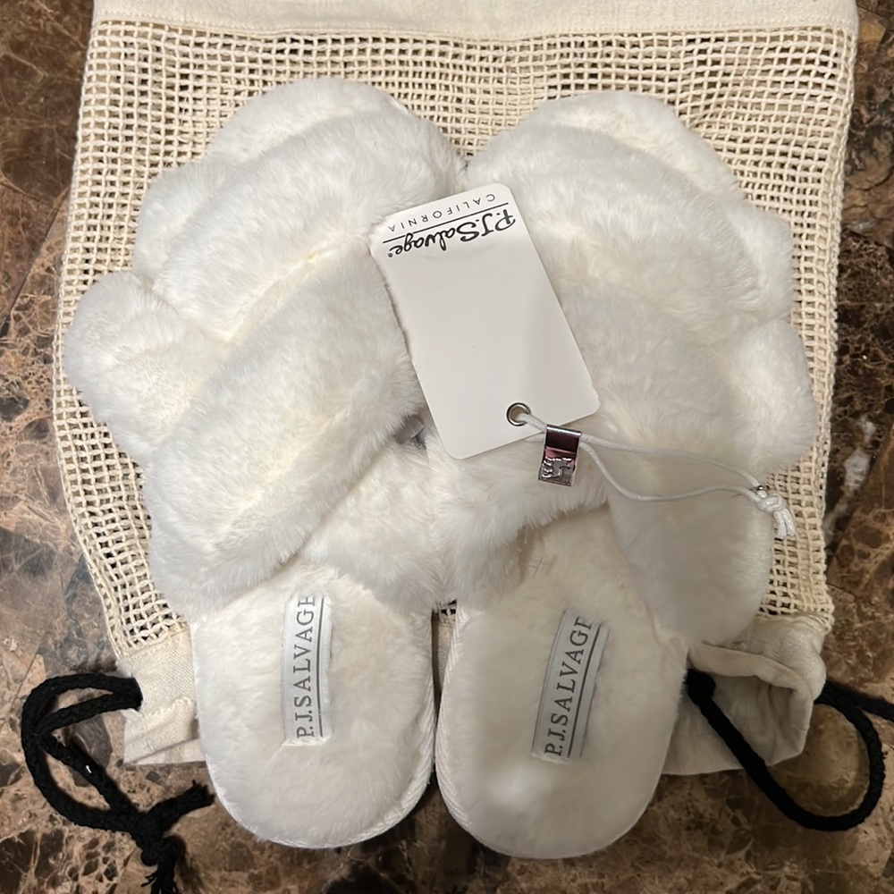 PJ Salvage slippers